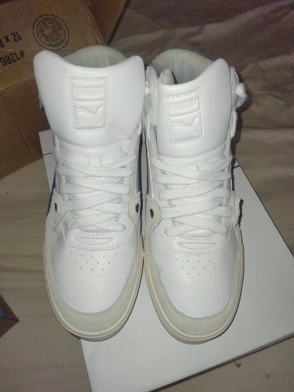 Puma CA Pro High White and Sneakers- 12 - Picture 3 of 8